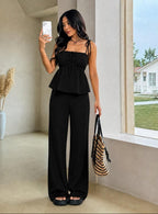 Conjunto Mel Blusinha Batinha Alças Amarração + Calça Pantalona
Conjunto Mel Blusinha Batinha Alças Amarração
Conjunto Mel Blusinha + Calça Pantalona
Conjunto Mel