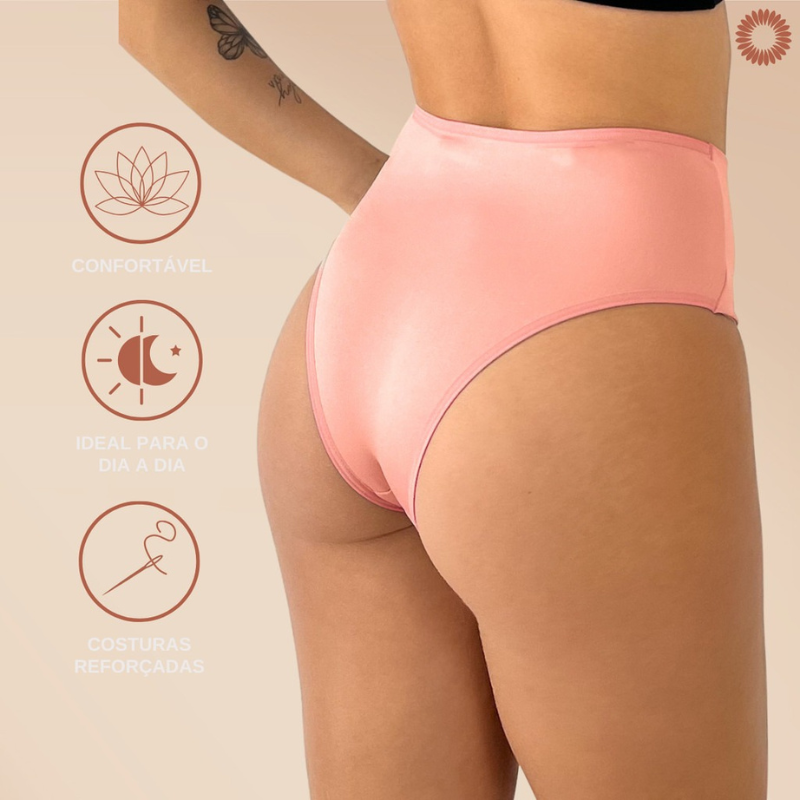 Kit 5 Calcinhas Shape Turbo Zero Barriga