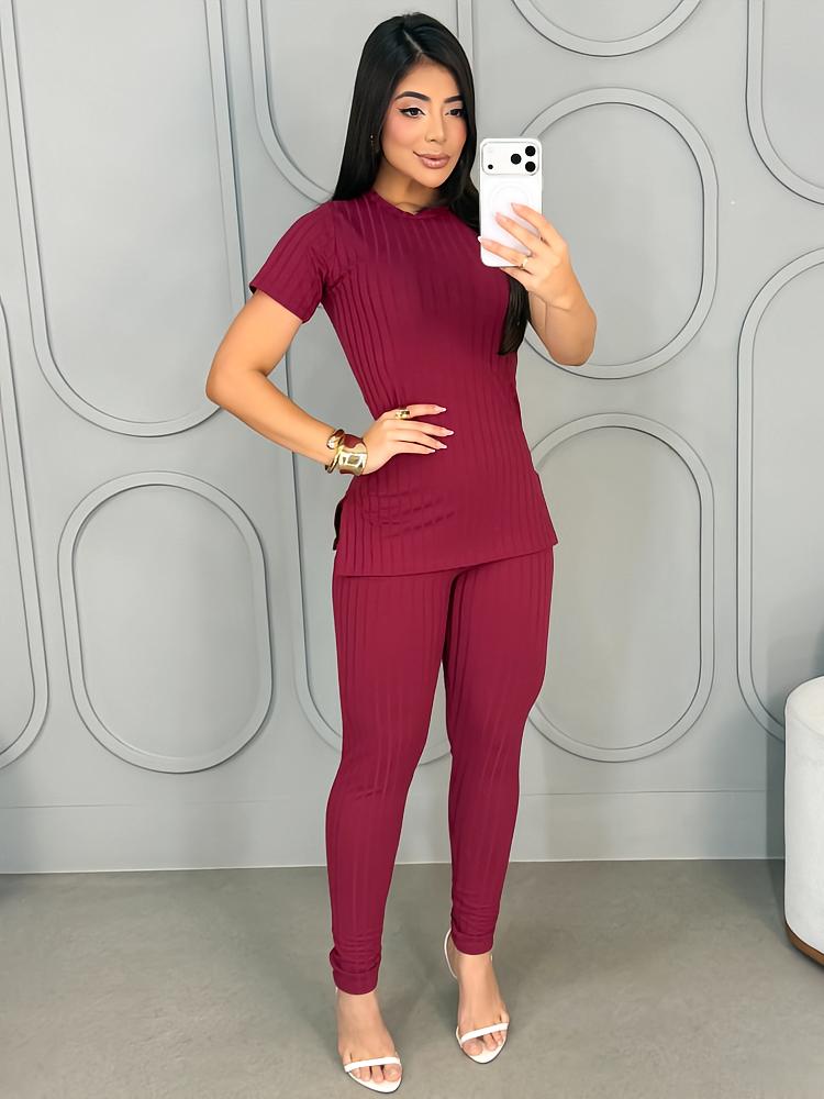 Conjunto Canelado Blusa Fenda Lateral + Calça com Bolso
Conjunto Canelado Blusa Fenda Lateral
Conjunto Canelado Blusa + Calça com Bolso
Conjunto Canelado