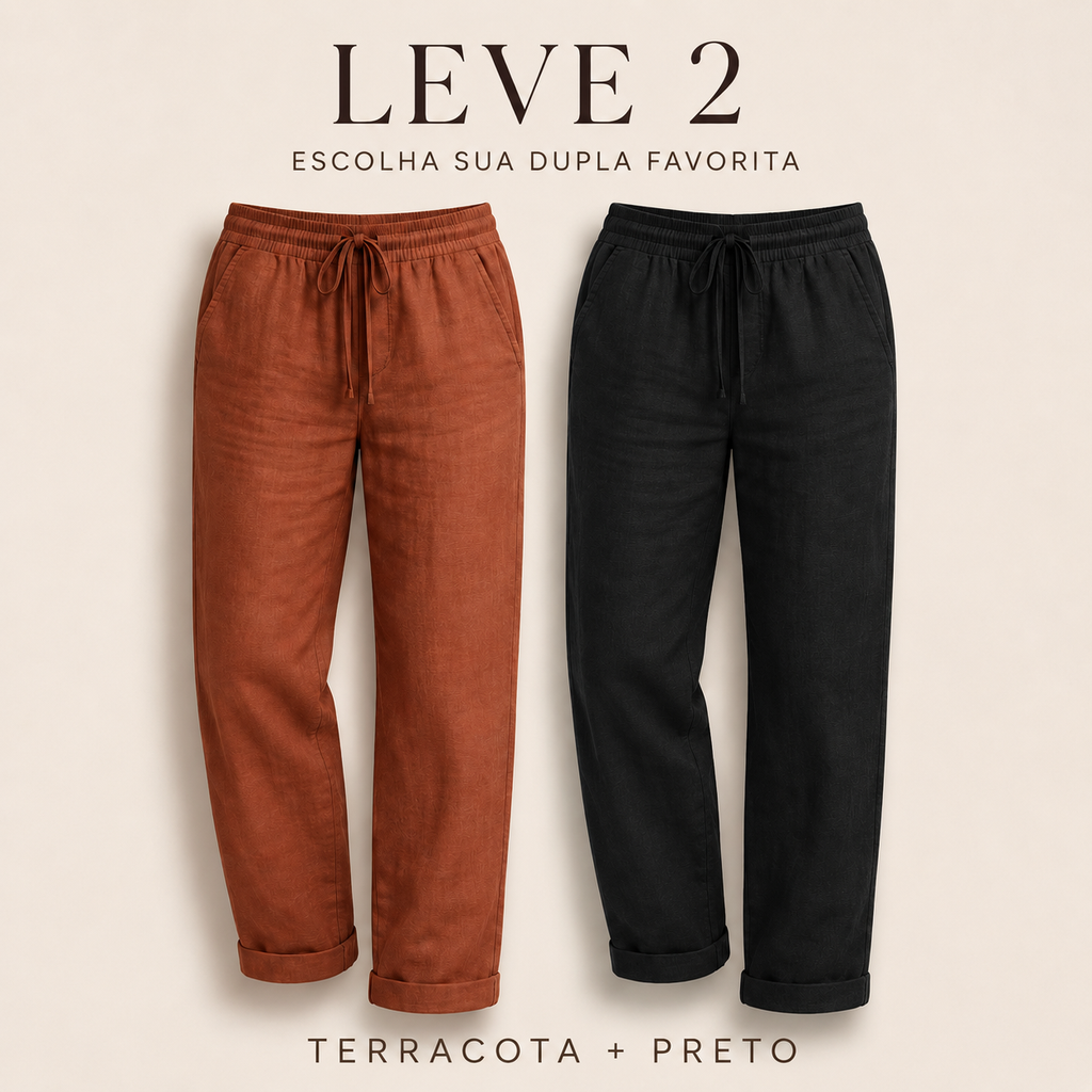 (Compre 1 Leve 2) Calça Cagliari™ — Leve 2 pelo Preço de 1!