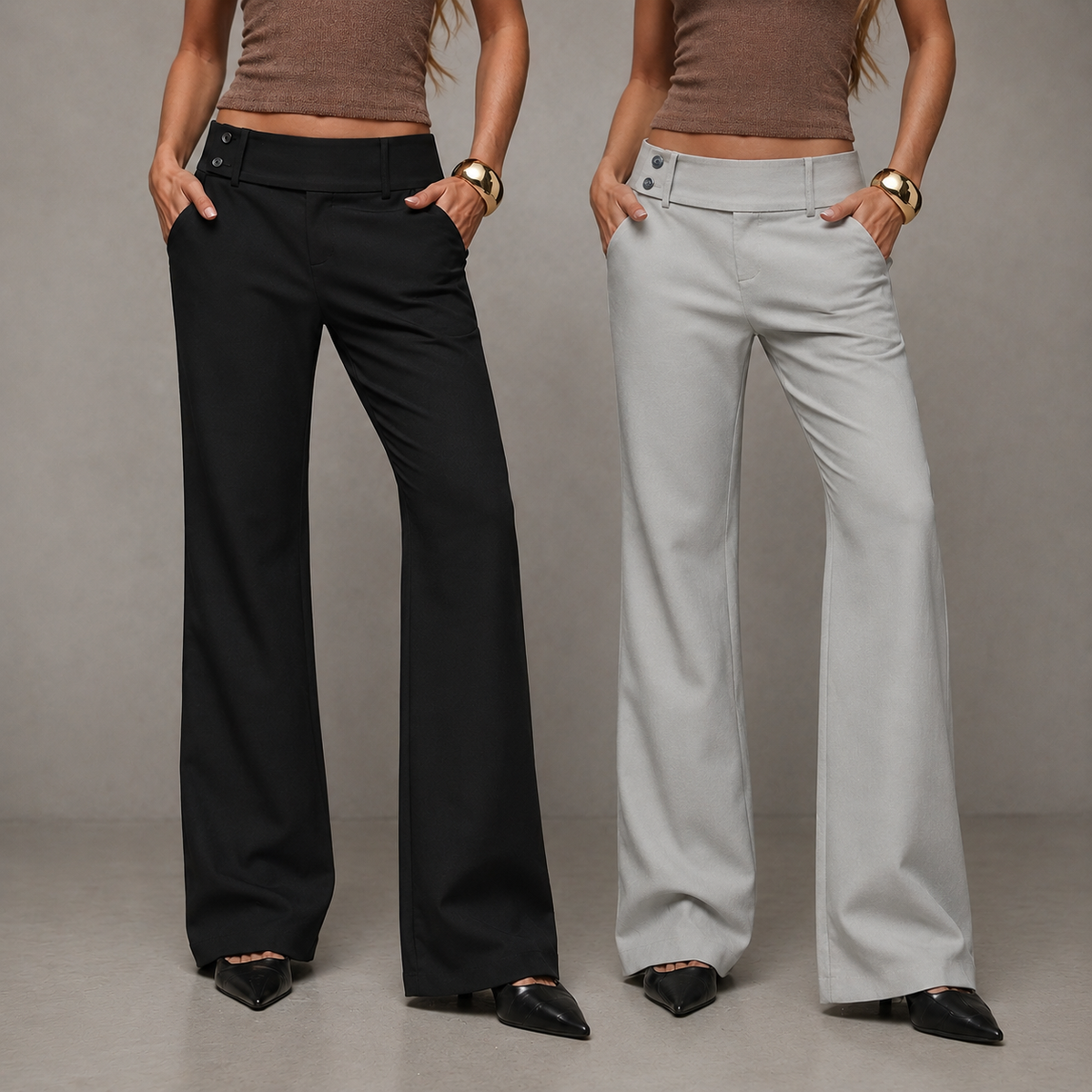 Calça Monclair em Alfaiataria (Compre 1 Leve 2)
Calça Monclair em Alfaiataria
Calça Monclair (Compre 1 Leve 2)
Calça Monclair