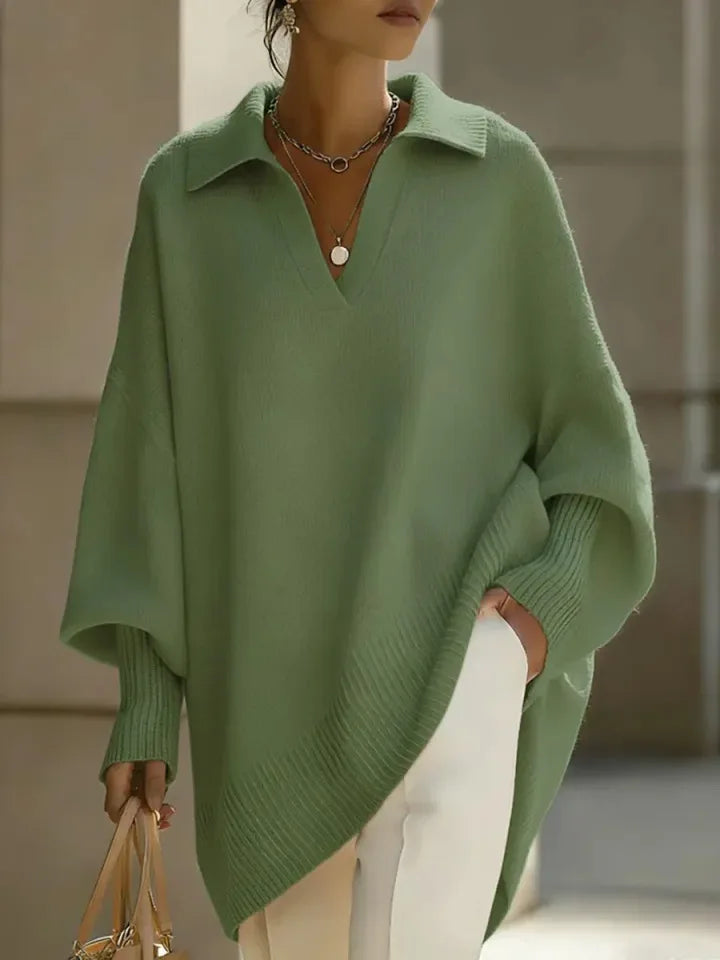 Poncho Genebra™ em Tricô Premium