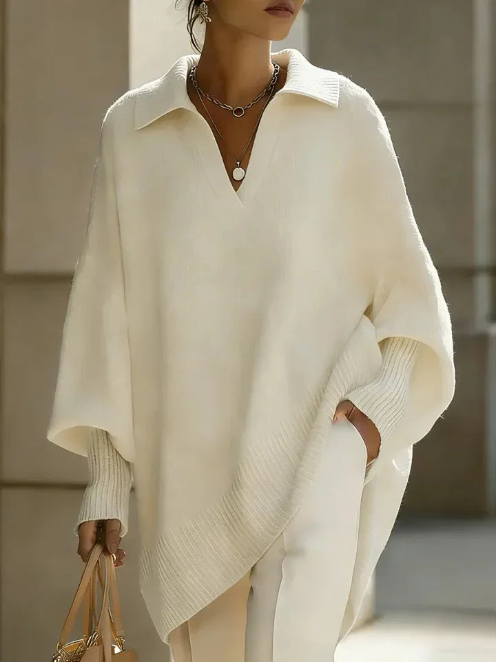 Poncho Genebra™ em Tricô Premium