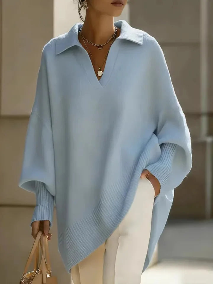 Poncho Genebra™ em Tricô Premium