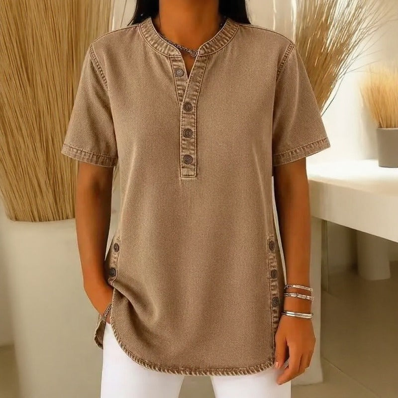Blusa Jeans Calenny™ Com Acabamento Estonado e Caimento
Blusa Jeans Calenny™ Com Acabamento Estonado
Blusa Jeans Calenny™ Com Acabamento
Blusa Jeans Calenny
Blusa Jeans
