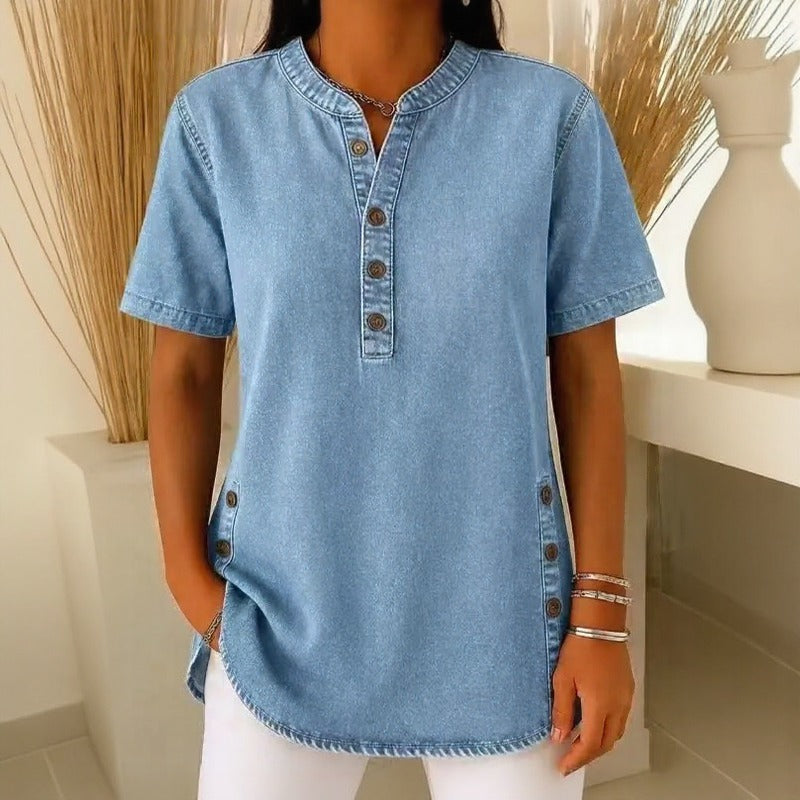 Blusa Jeans Calenny™ Com Acabamento Estonado e Caimento
Blusa Jeans Calenny™ Com Acabamento Estonado
Blusa Jeans Calenny™ Com Acabamento
Blusa Jeans Calenny
Blusa Jeans